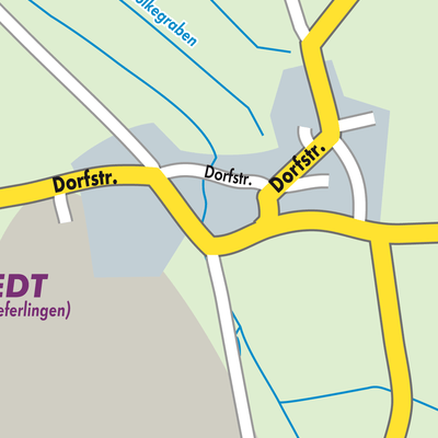 Stadtplan Siestedt
