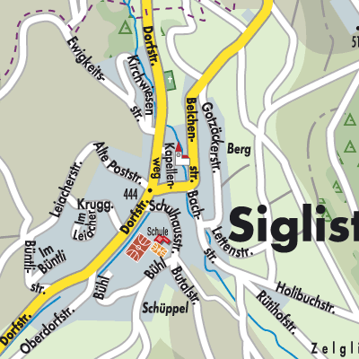 Stadtplan Siglistorf