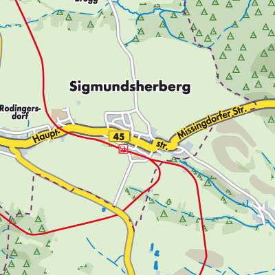 Übersichtsplan Sigmundsherberg