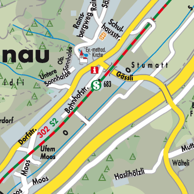 Stadtplan Signau