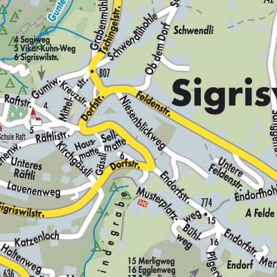 Stadtplan Sigriswil