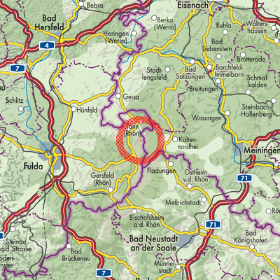 Landkarte Simmershausen