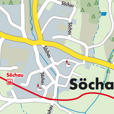 Stadtplan Söchau