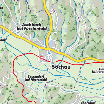 Übersichtsplan Söchau