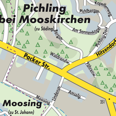 Stadtplan Söding-St. Johann