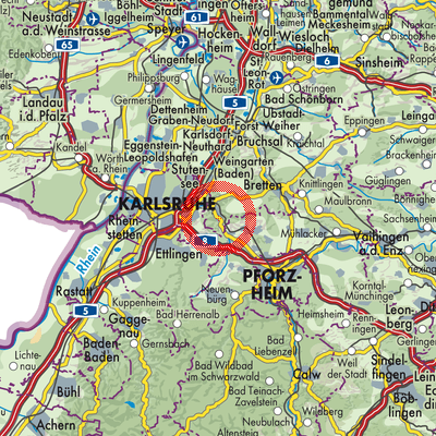 Landkarte Söllingen