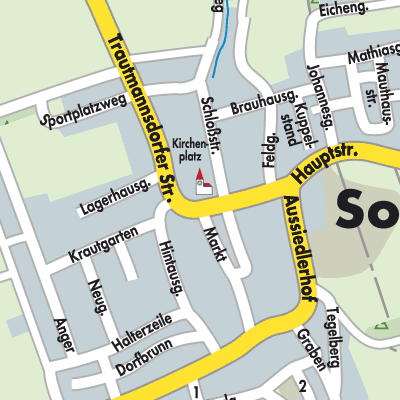 Stadtplan Sommerein