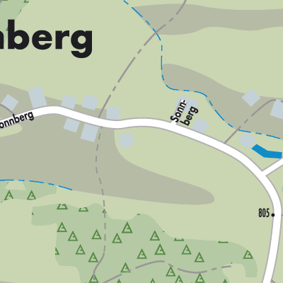Stadtplan Sonnberg im Mühlkreis