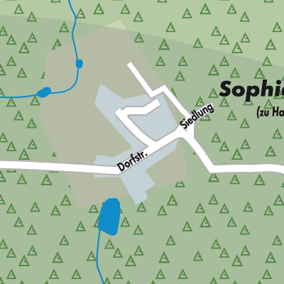Stadtplan Sophienhof
