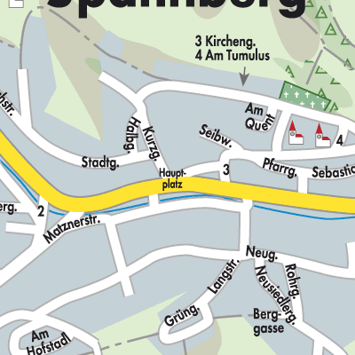Stadtplan Spannberg