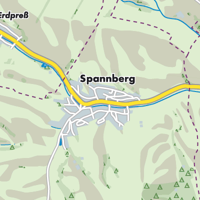 Übersichtsplan Spannberg