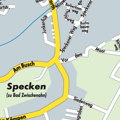 Stadtplan Specken