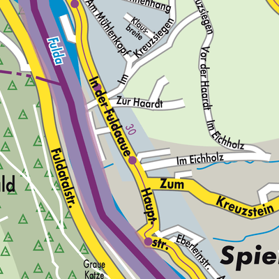 Stadtplan Spiekershausen