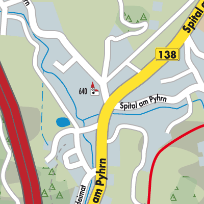 Stadtplan Spital am Pyhrn