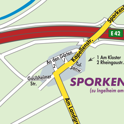 Stadtplan Sporkenheim