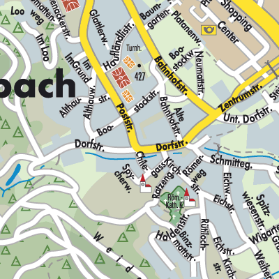 Stadtplan Spreitenbach