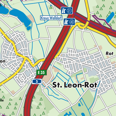 Übersichtsplan St. Leon-Rot