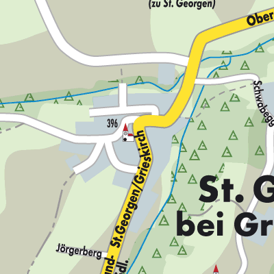 Stadtplan St. Georgen bei Grieskirchen