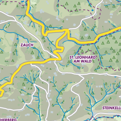 Übersichtsplan St. Leonhard am Wald