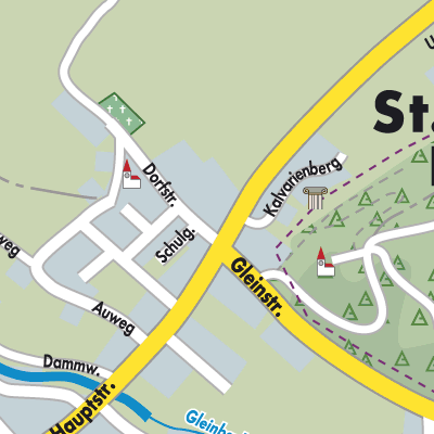 Stadtplan St. Margarethen bei Knittelfeld