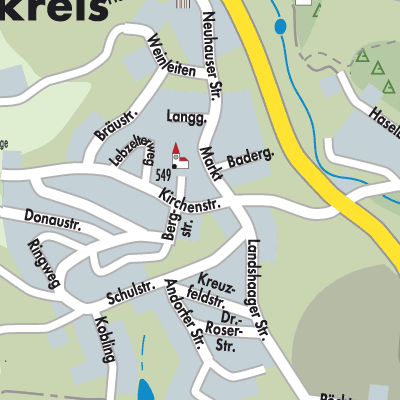 Stadtplan St. Martin im Mühlkreis