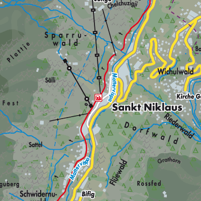 Übersichtsplan St. Niklaus