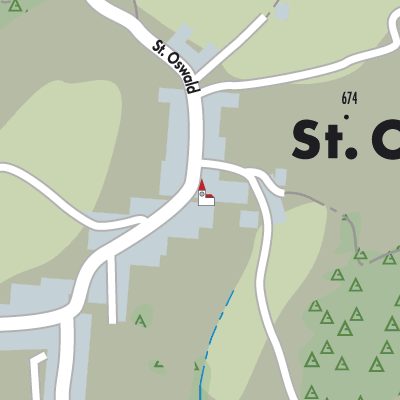 Stadtplan St. Oswald