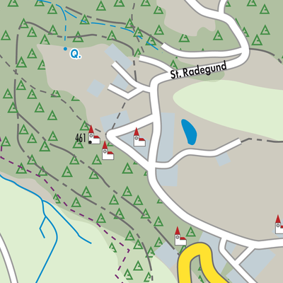 Stadtplan St. Radegund