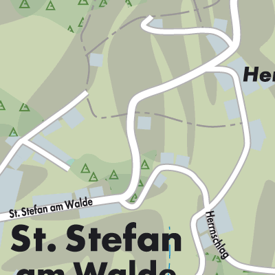 Stadtplan St. Stefan-Afiesl