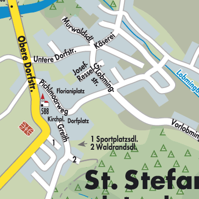 Stadtplan St. Stefan ob Leoben