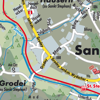 Stadtplan St. Stephan