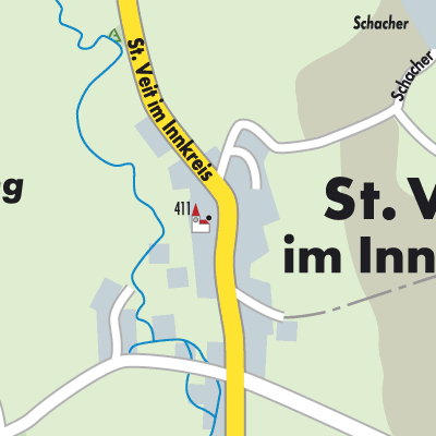 Stadtplan St. Veit im Innkreis