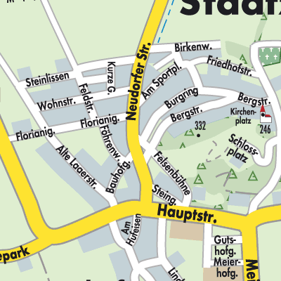 Stadtplan Staatz