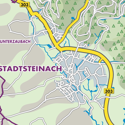 Übersichtsplan Stadtsteinach (VGem)