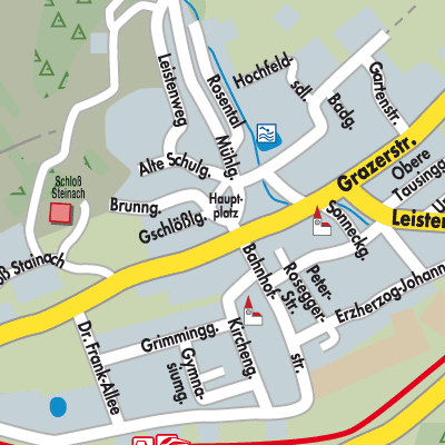 Stadtplan Stainach-Pürgg