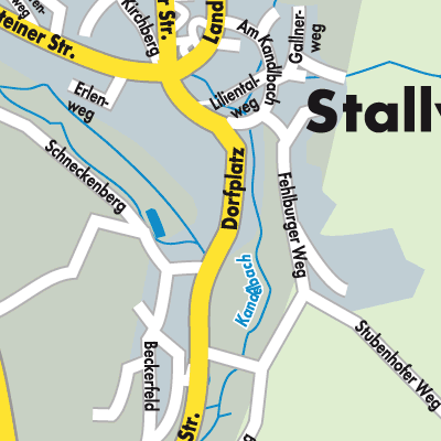 Stadtplan Stallwang (VGem)