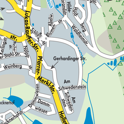 Stadtplan Stamsried (VGem)
