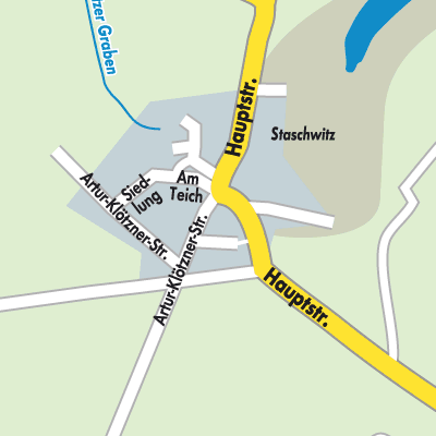 Stadtplan Staschwitz