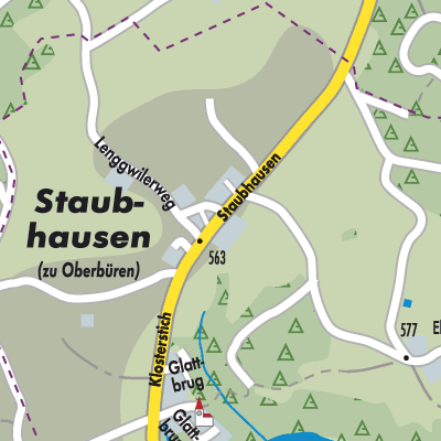 Stadtplan Staubhusen