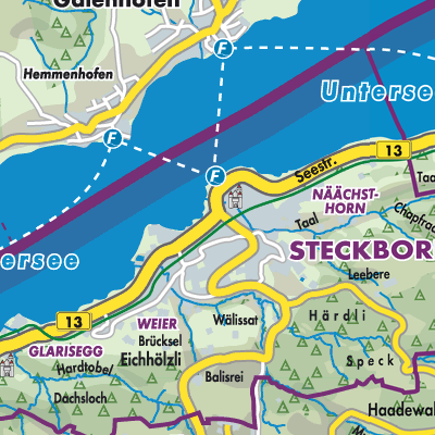 Übersichtsplan Steckborn