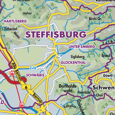 Übersichtsplan Steffisburg