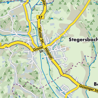 Übersichtsplan Stegersbach