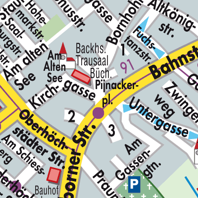 Stadtplan Steinbach (Taunus)