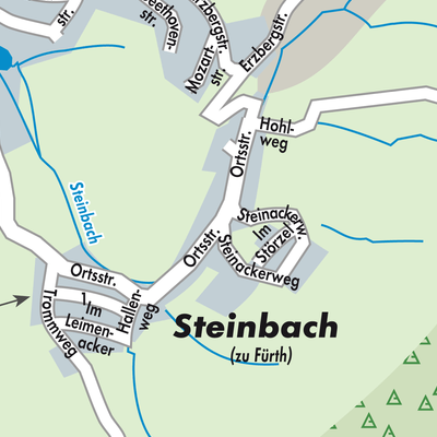 Stadtplan Steinbach