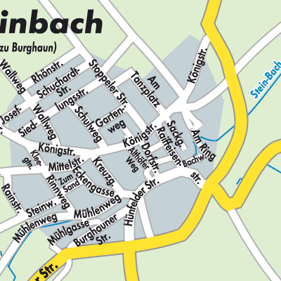 Stadtplan Steinbach