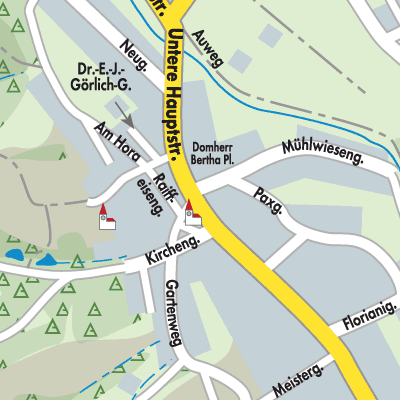 Stadtplan Steinberg-Dörfl