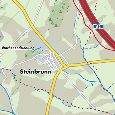 Übersichtsplan Steinbrunn