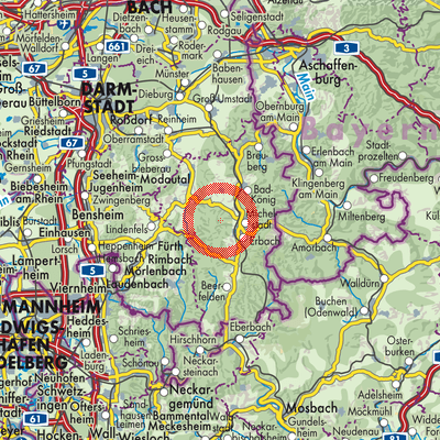 Landkarte Steinbuch