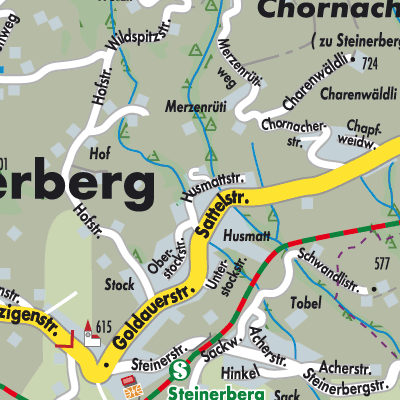 Stadtplan Steinerberg