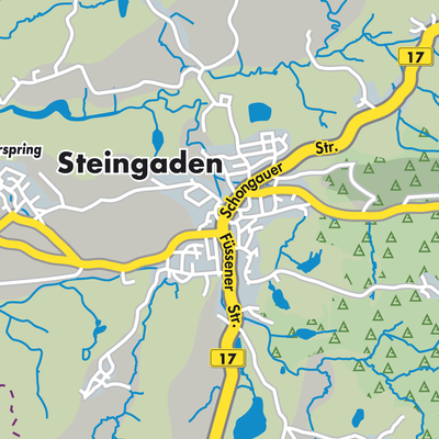 Übersichtsplan Steingaden (VGem)